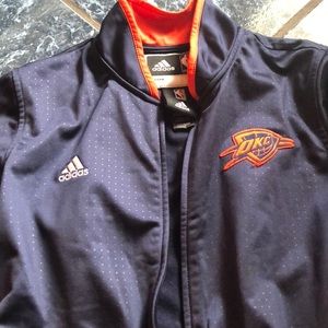 Adidas OKC Thunder jacket